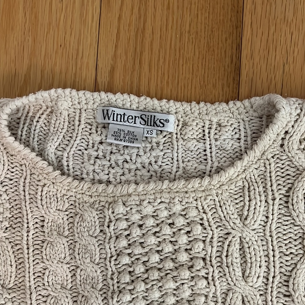Vintage crop sweater - Picture 2 of 3